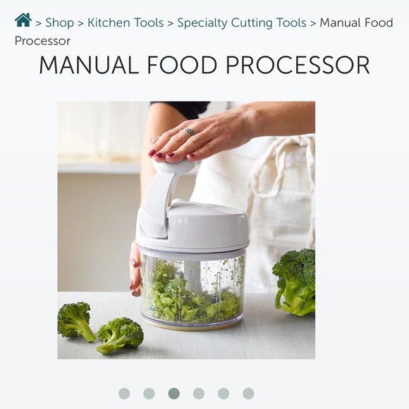 Pampered Chef Manual Food Processor - Picture 1 of 6